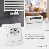 Homematic IP Temperatur- und Luftfeuchtigkeitssensor mit Display – innen – Ansicht 5