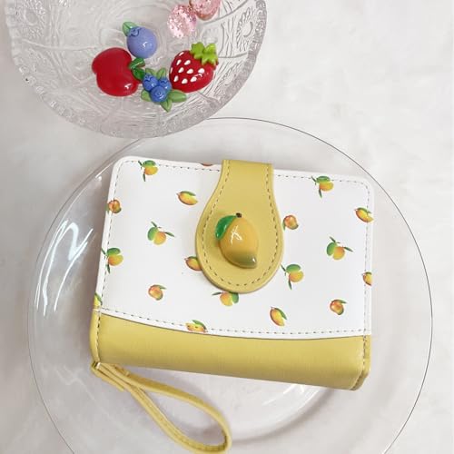 Image of Sunwel Fashion Girls Cutest Prints Wallet Card Slots Small Wallet with Zipper Coin Pouch Wallet for Women