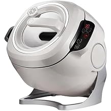 Automatic Cooking Machine,2000W 6L auto Cooking Wok Fried Rice Machine - One-Click Smart Start - Three Speed Adjustable - 360 Automatic Rotation - Perfect for Stir Frying, Stewing, Cooking