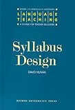 Language Teaching. A Scheme for Teacher's Education. Syllabus Design (Language Teaching: A Scheme for Teacher Education)