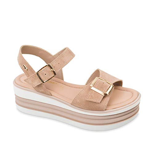 Valleverde SANDALI DONNA ZEPPA 32402 CAMOSCIO