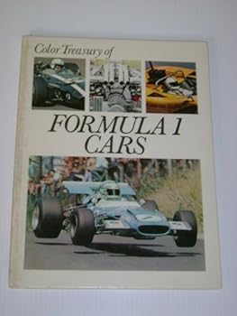 Hardcover Color Treasury of Formula 1 Cars Book