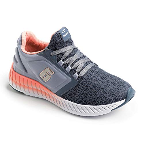 Tênis Adrun Feminino Way 8802F Cor:Cinza;Gênero:Feminino;Tamanho:38