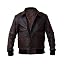 A2 Pilot Bomber Dark Brown