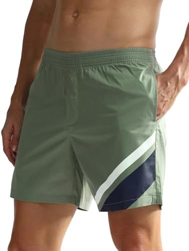 U.S. Polo ASSN. Mens OEX06 Mid Rise Solid Outer Boxers
