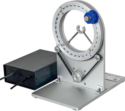 Eiwitany Machine à enrubanner — Enrubanneuse rotative pour Faisceaux de câbles, avec Commande par pédale et Bague de limitation, pour Le Regroupement de câbles et la Pose de Colliers