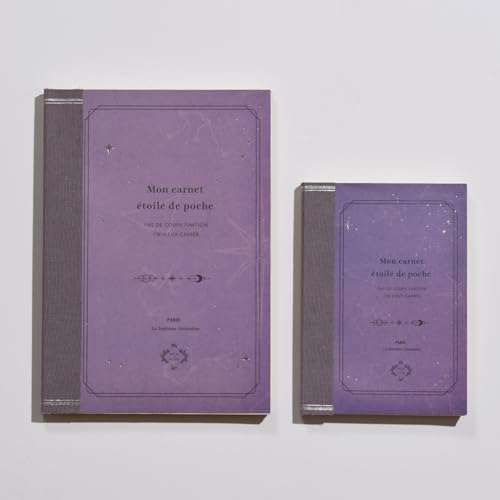 Image of PETAL & FLOW B6 Size Rough NoteBook 5 inch x 7 inch, 288 pages (144 sheets), Vintage Style (Galaxy)