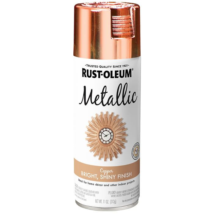 Image of Rust-Oleum 1937830-6PK Specialty Metallic Spray, 11 oz, Copper, 6 Pack