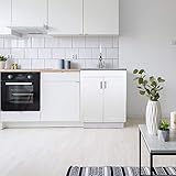 Transolid TC-2420-WC 24-in. All-in-One Laundry/Utility Sink Kit, White/Stainless Steel