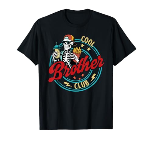 Cool Brother Club Retro Skeleton Family Matching T-Shirt