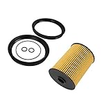 X AUTOHAUX Fuel Filter Kit with O Rings for Mini One Cooper S 2006-2008
