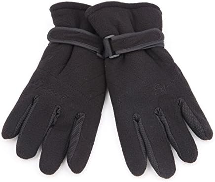 Utaly Polar Fleece Driving Gloves Warmer - Double-layer Windproof Winter Gloves Cold Weather Warm Running Gloves - Image 7