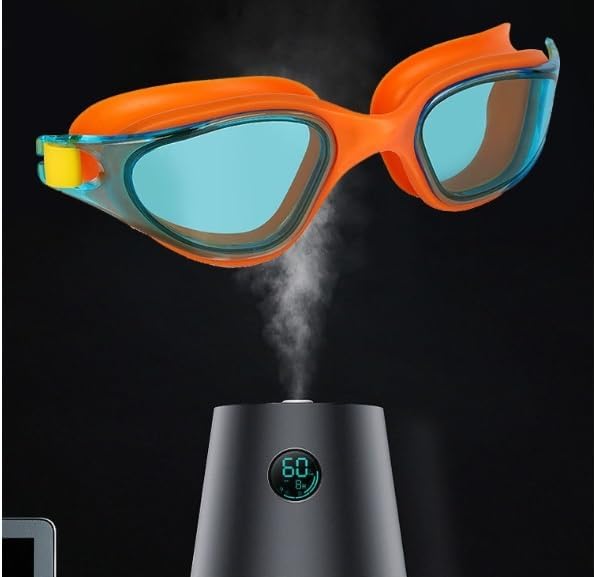 Anti-fog Swimming Goggles Full-frame Wide-angle Silicone Adjustable