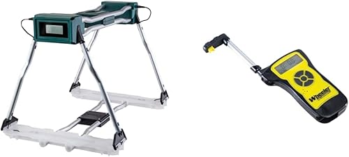 Caldwell G2 - Cronógrafo de precisión balística con trípode y batería recargable y Wheeler - Medidor digital profesional con incrementos de 1 onza y