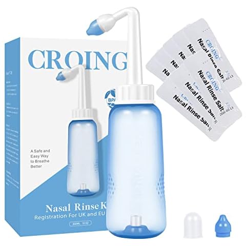 CROING Sinus Rinse Kit with 80 Sachets Cover