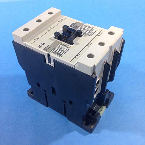 FUJI ELECTRIC SC-E4-110VAC 100-110/110-120 VAC, 3 Pole, 50/60 HZ Coil, 80-105 AMP, CONTACTOR, DIN Rail Mount, Magnetic