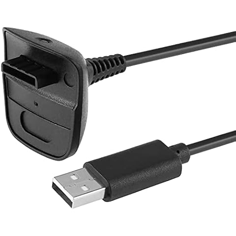 CHILDMORY USB Charging Cable Charger Cord 6FT for Xbox 360 Wireless Game Controller Cover