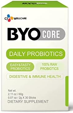 Amazon.com: CJ Wellcare BYOCORE Daily Probiotics (60g, 30 Servings ...