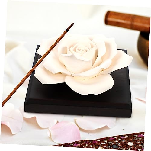 GANAZONO difusores aromáticos pasivos cerámicos flor blancos 2 uds miniatura 5