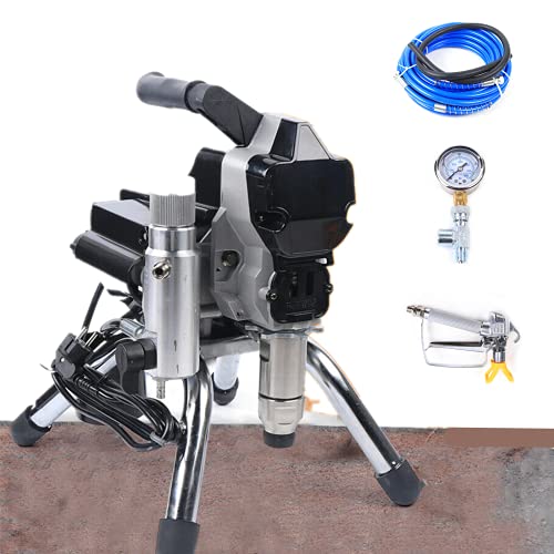 OUKANING Airless Farbsprühsystem 3000PSI Hochdruck Farbsprühgerät 2200W Farbspritzgerät Spritzgerät Wandfarbe Spritzpistole Spritzmaschine Airless Spritzlackiermaschine