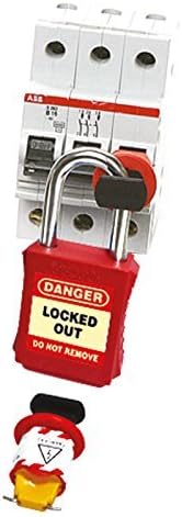 Miniature Circuit Breaker Lockout w/Outer Wide Pins