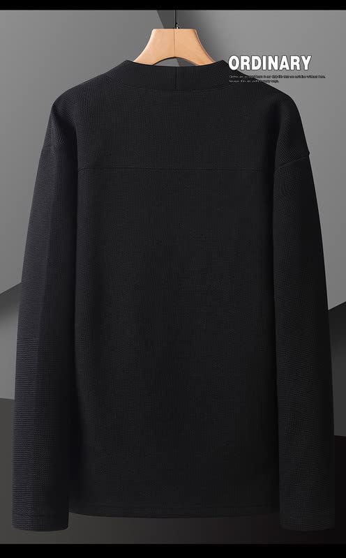 Shanghai Story Mens Button up Cardigan Sweater Casual Slim Fit V-Neck Knitted Sweaters with Cardigan2