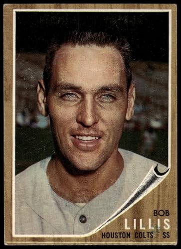 1962 Topps #74 Bob Lillis Houston Colt 45s (Baseball Card) GOOD Colt 45s