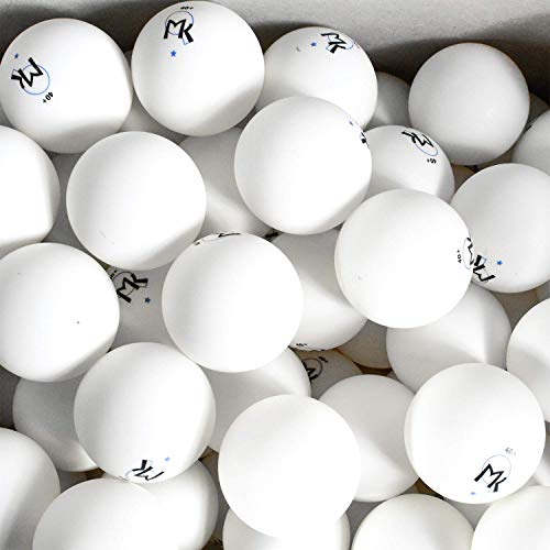 Martin Kilpatrick 1 Star Table Tennis Balls – Box Of 144 Mk One Star Practice Balls – 40Mm Ping Pong Balls – White Mk Practice Balls – Affordable – Ideal For Practice #TOP4