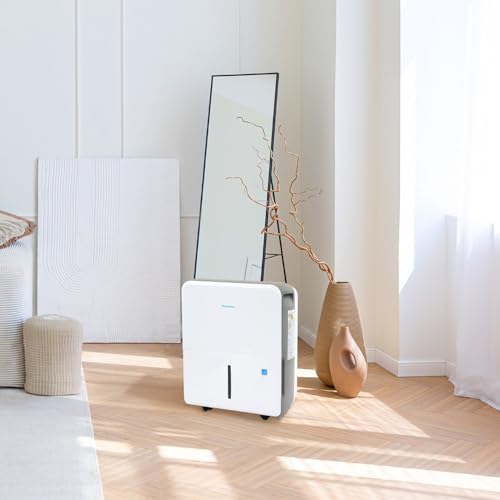 Keystone 50 Pint Dehumidifier with LED Display, up to 4,500 Sq. Ft. by Keystone - Used condition - Image 9