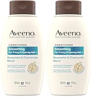Aveeno Rose Water & Chamomile Conditioner for Dry Hair 354ml (packaging may vary) (Pack of 2)