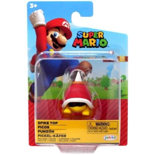Super Mario 2.5 Inch Mini Action Figure - Spike Top - Packaging May Vary #TOP22