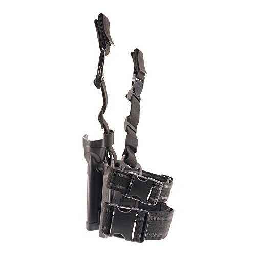 BLACKHAWK Serpa Level 2 Tactical Black Holster, Size 04, Right Hand, (Beretta 92/96/M9 Std or A1 w/rails (NOT Brig/Elite) - Thumbnail 6