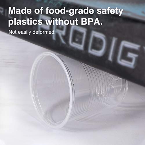 300 Pack 7 OZ Clear Plastic Cups,Disposable Drinking Cups,7 Ounce Cups-Party Cups Water Cups Ideal for Whiskey, Drinking Tasting