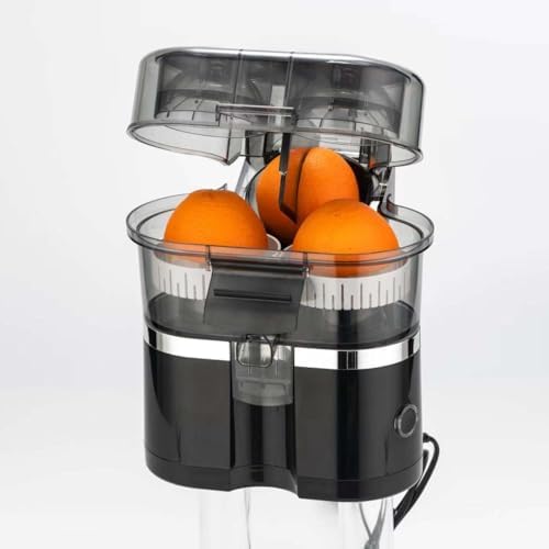 Juicer Machine,Citrus Juicer， 100W Electric Orange Juicer with Lift & Rotation Mechanism, Easy-Clean Detachable Parts for Fresh Squeezed Juice, 110~220V
