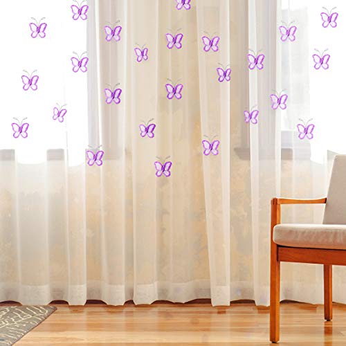 Toyvian 100 Peças Borboletas Para Artesanato Decoração De Casamento Borboleta Borboletas Brilhantes