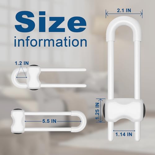 LLOOC Cabinet Locks for Babies Review product image