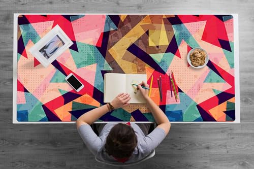 Tapis de Bureau 120x60 cm Idéal à la Maison pour l'Automne