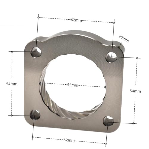Junta de admisión de vórtice para Suzuki Jimny 2011-2015 de aluminio 4