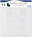 Yaley 6-Shape Rectangle Resin Jewelry Reusable Plastic Mold, 1/2 by 7-Inch