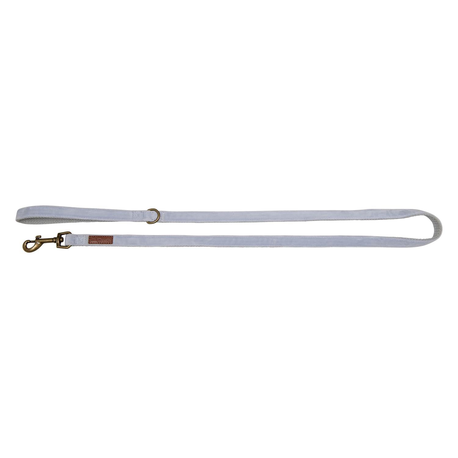 JACK AND VANILLA, Velvet Dog Lead - Smoke - Small - 10mm x 120cm