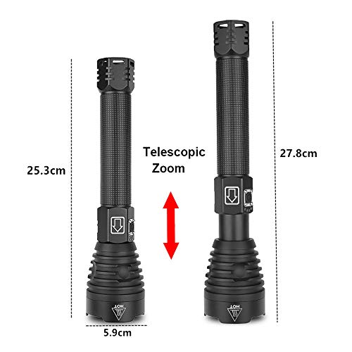 LUXNOVAQ 23000 Taschenlampe mit 10.000 Lumen