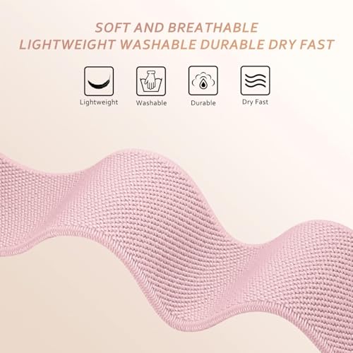 Wizvv 3 Stück kompatibel mit Xplora X6 Play/Xplora X6 Pro/Anio 5/Anio 6 Kinder Nylon Armband, 20mm Elastisch Ersatzarmbänder für Xplora X6 Armbänder Mädchen Jungen