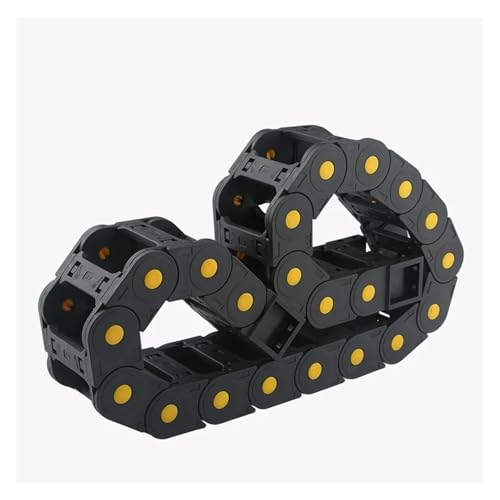 Drag Chain Cable 20x25 20x38 20x40 20x50mm 20x57 L1000mm Closed Bridge Nylon Cable Track Tank Drag Chain of Engraving Machine Tool Accessories(100mm,20X38MM_BRIDGE TYPE)