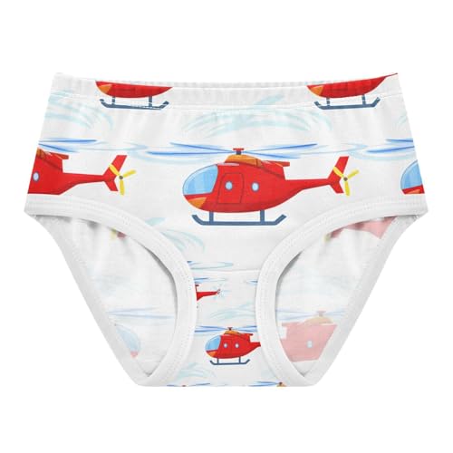 Red Helicopters Toddler Girls's Underwear 2T 202c1169