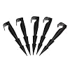 GARDENIX set van 50 stuks AquaPeg tuinslanganker grondspike montageanker voor druppelslang, parelslang, plugvork