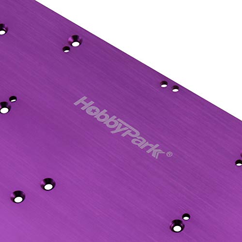 Hobbypark Aluminum Chassis Plate for 1/10 Scale RC Vehicles #TOP25
