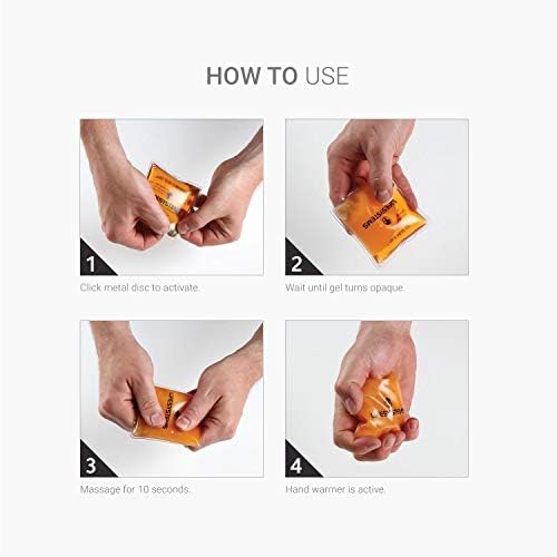 Lifesystems Reusable Hand Warmers, Pack Of Two With 45 Minutes Of Heat & Emergency Silver Foil Thermal Blanket For Hiking, Mountaineering And Outdoor Survival