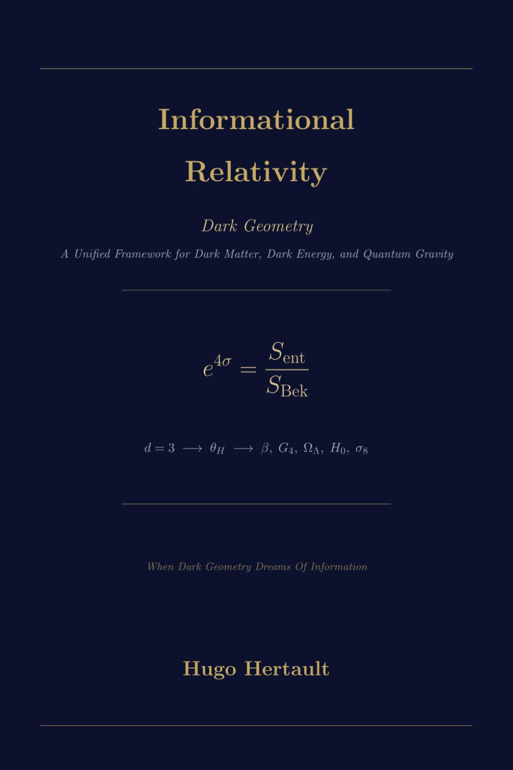 Informational Relativity: Where Dark Geometry Dreams Of Information