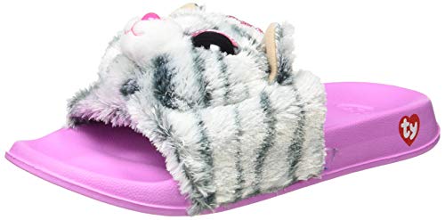 Ty Kiki - Pool Slides med Gray and White, Medium