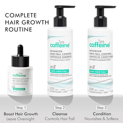 mCaffeine Advanced Hair Fall Control Caffexil® Shampoo - Image 7